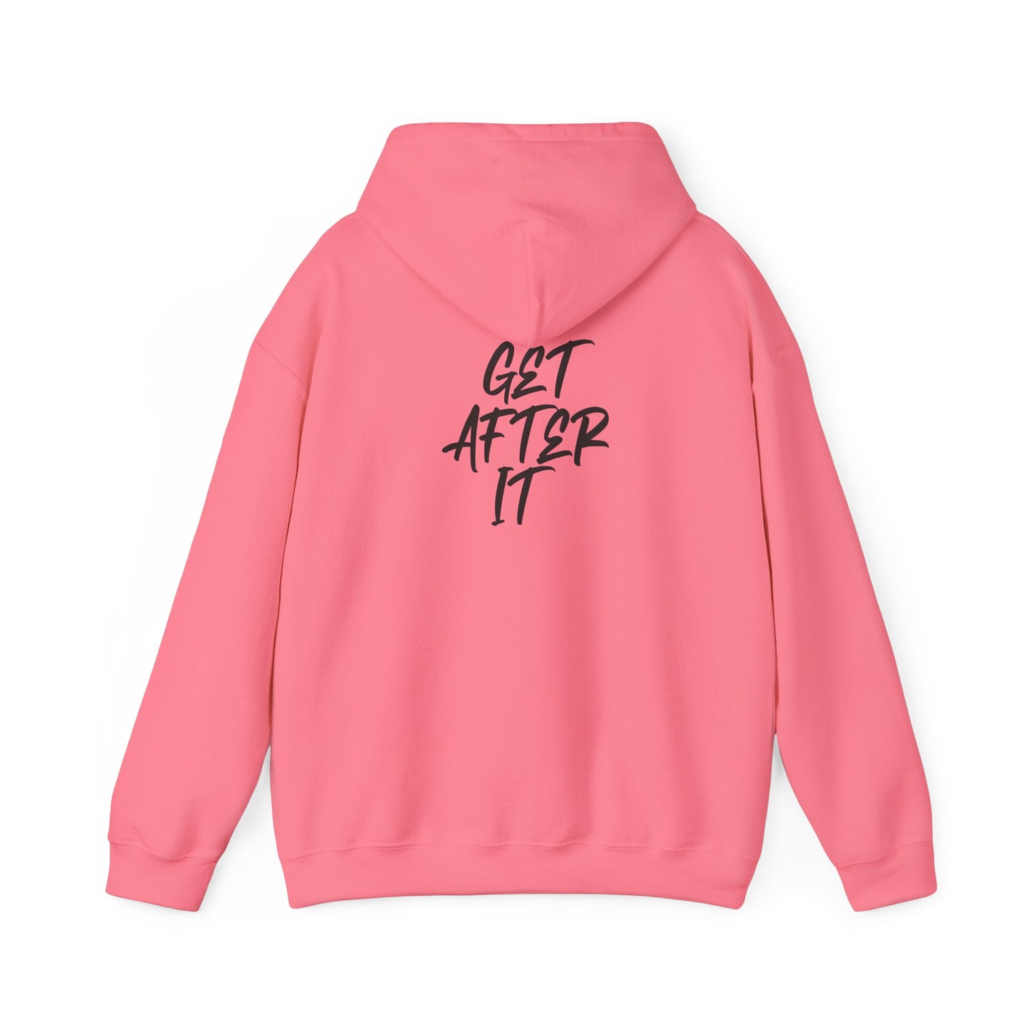 Women's "Get After It" V1 Heavy Hoodie (Black)