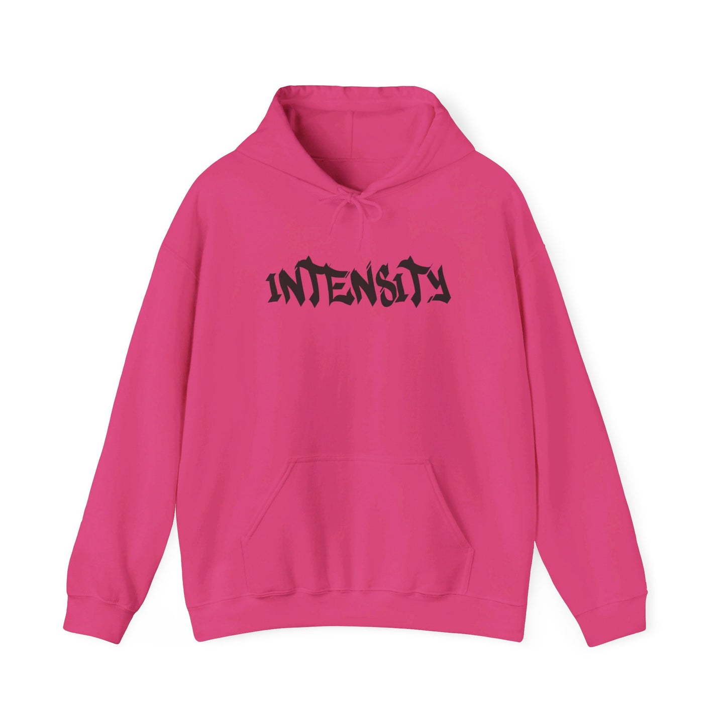 Women's "INTENSITY" Heavy Hoodie (Black)