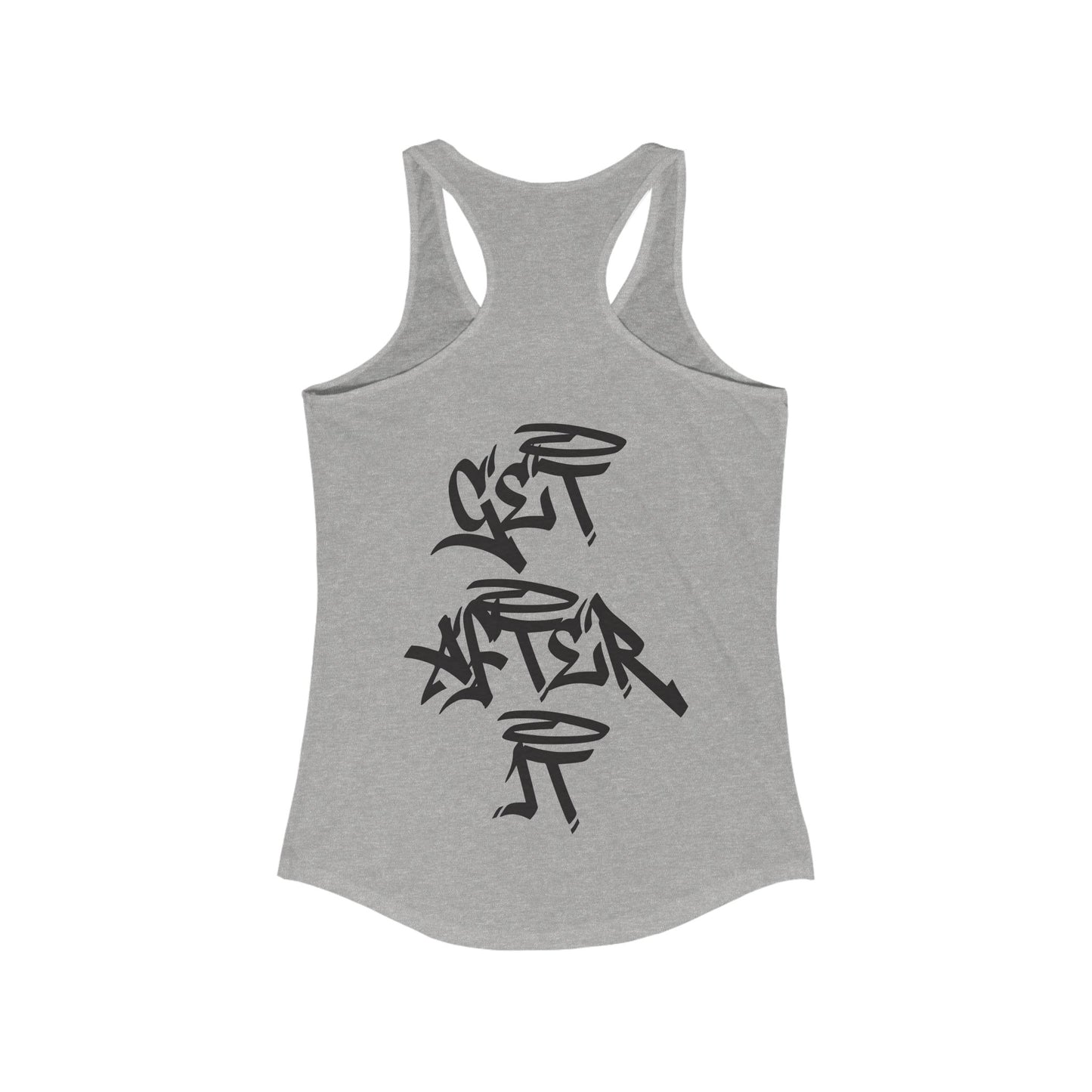 Women's "Get After It" - V2 Tank Top (Black)