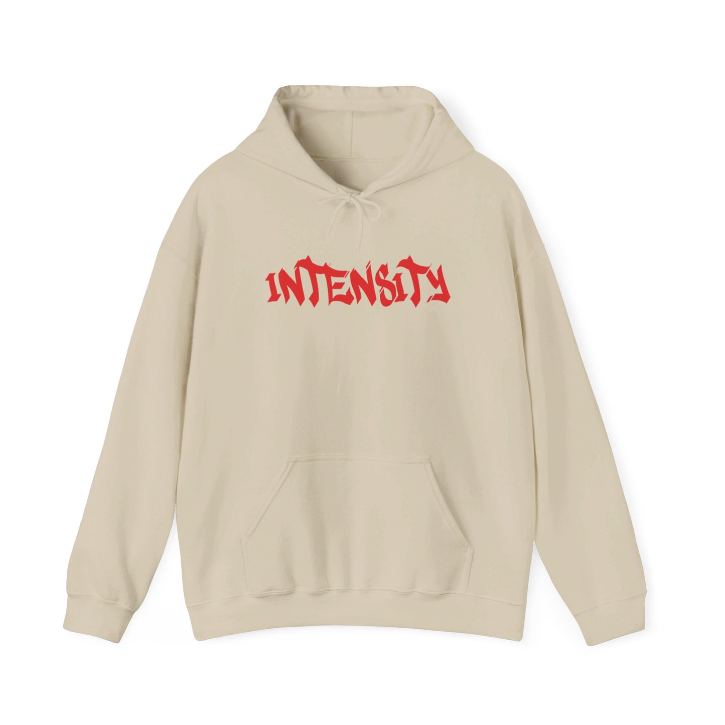 Women's "INTENSITY" Heavy Hoodie (Red)