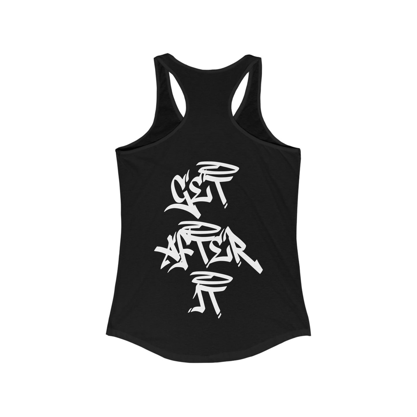 Women's "Get After It" - V2 Tank Top (White)