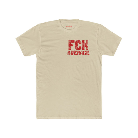 Women's "FCK Average" Shirt (Red)
