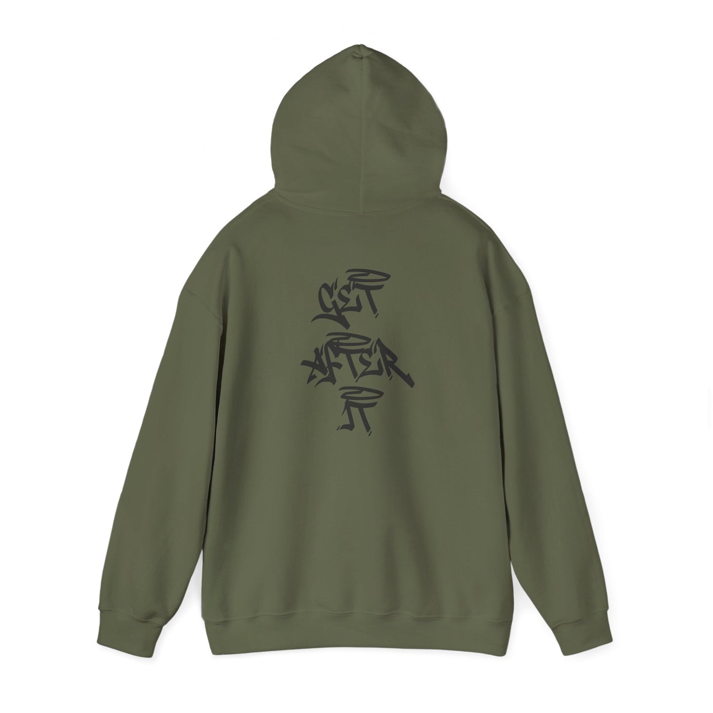 Women's "Get After It" - V2 Heavy Hoodie (Black)