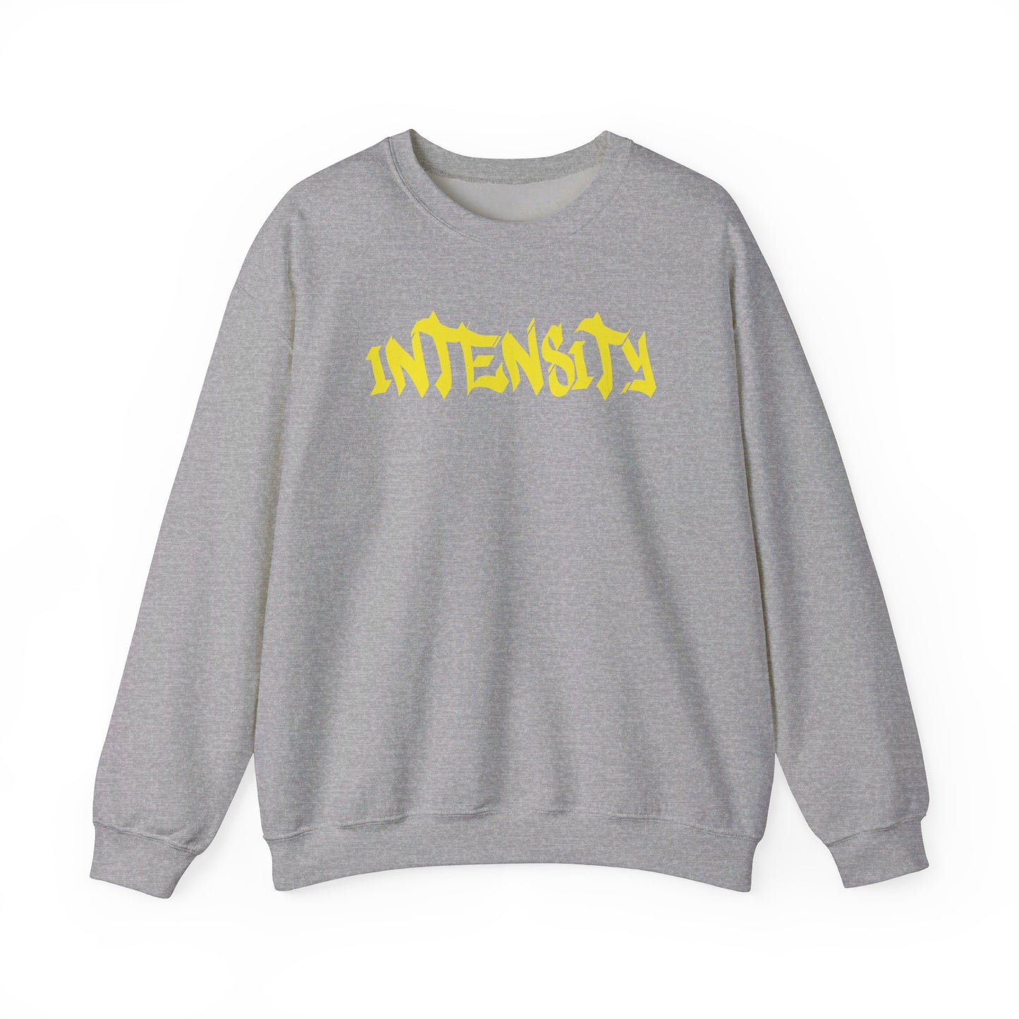 Men's "INTENSITY" Crewneck Sweatshirt (Yellow)