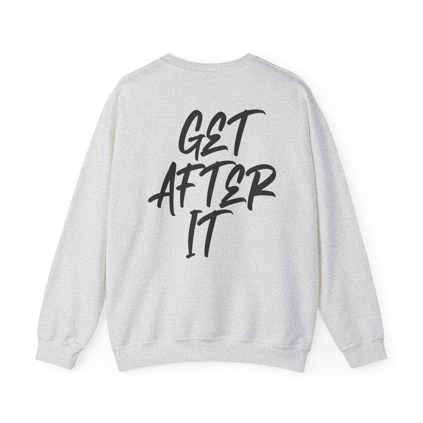 Women's "Get After It" - V1 Crewneck Sweatshirt (Black)