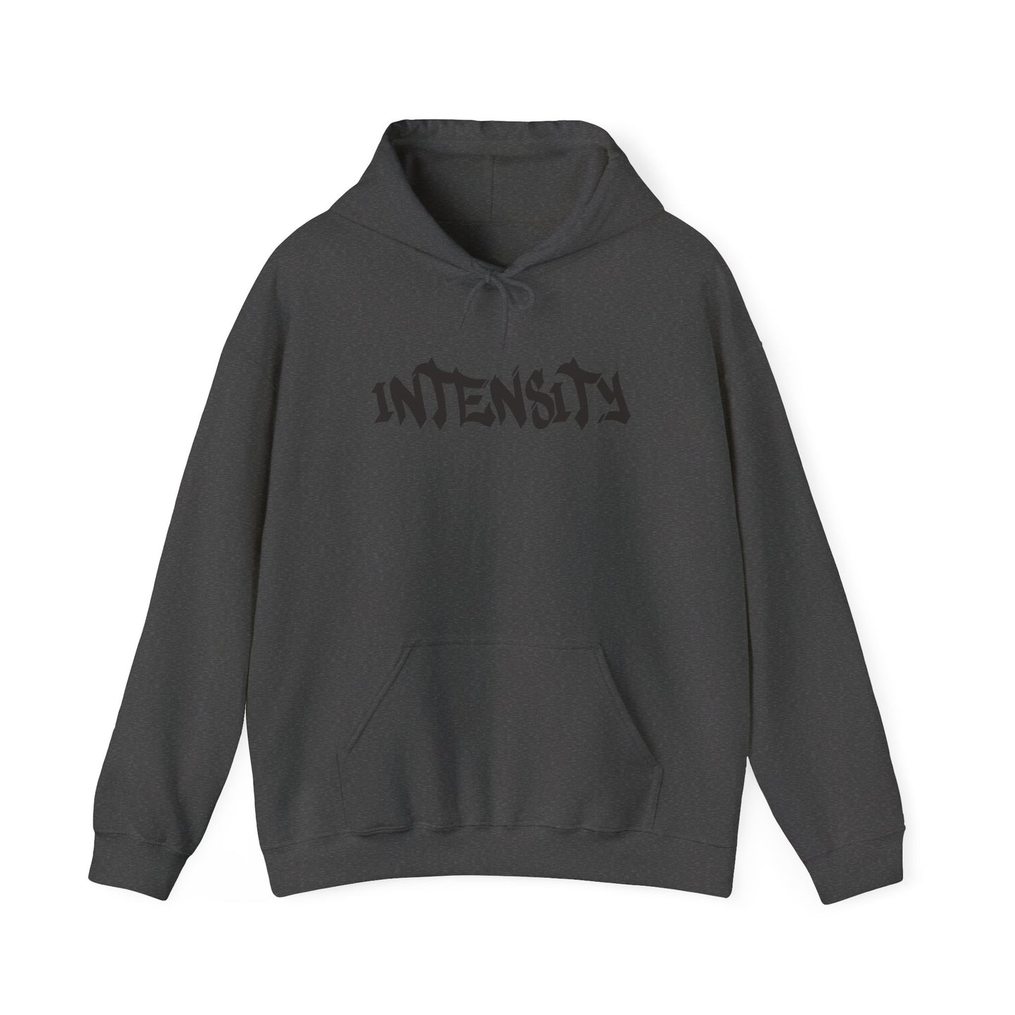 Men's "INTENSITY" Heavy Hoodie (Black)