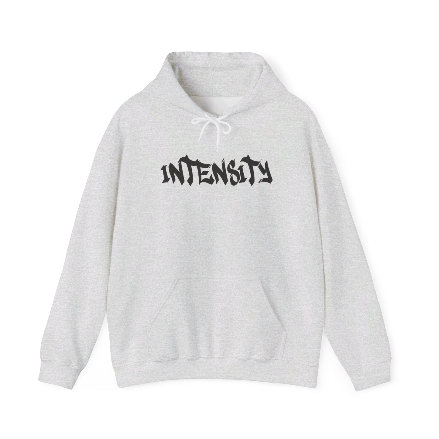 Women's "INTENSITY" Heavy Hoodie (Black)