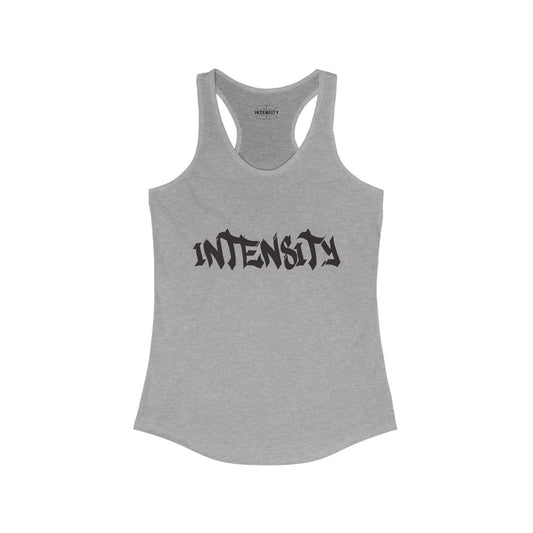 Women's "INTENSITY" Women's Tank Top (Black)