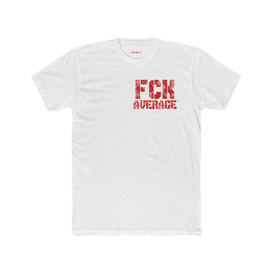 Men's "FCK Average" Shirt (Red)