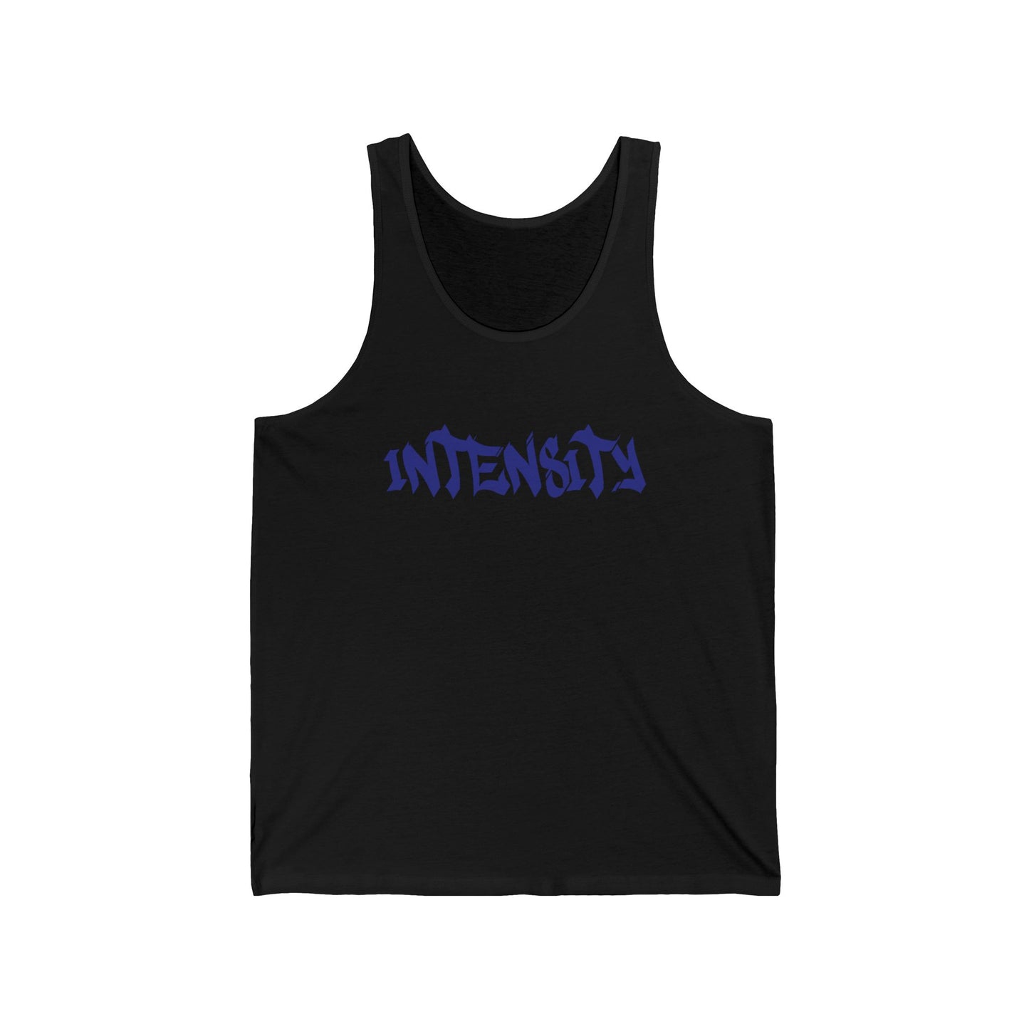 Men's "INTENSITY" Jersey Tank (Blue)