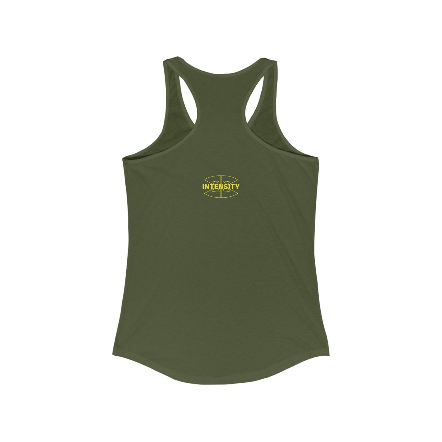 Women's "INTENSITY" Women's Tank Top (Yellow)