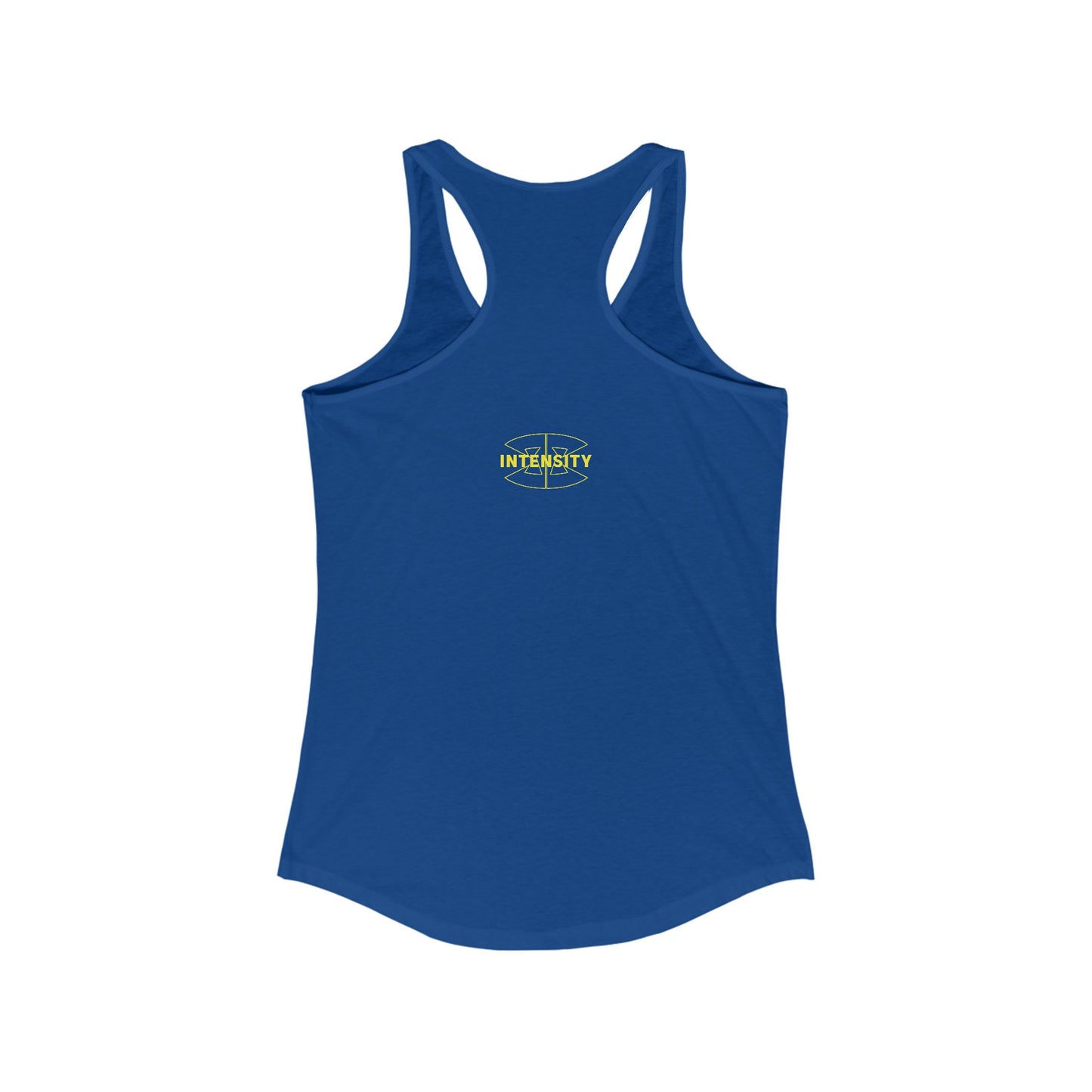Women's "INTENSITY" Women's Tank Top (Yellow)