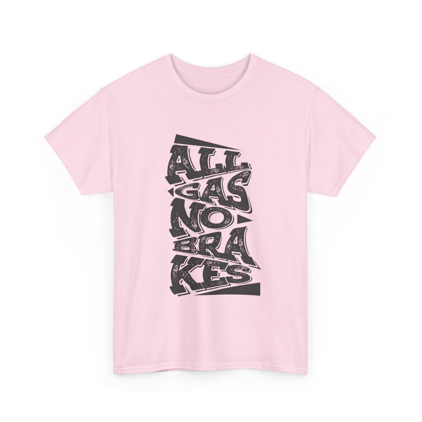 Men's "All Gas No Brakes" Shirt (Black)