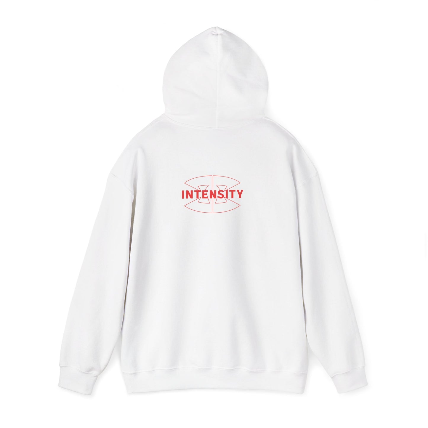 Men's "INTENSITY" Heavy Hoodie (Red)