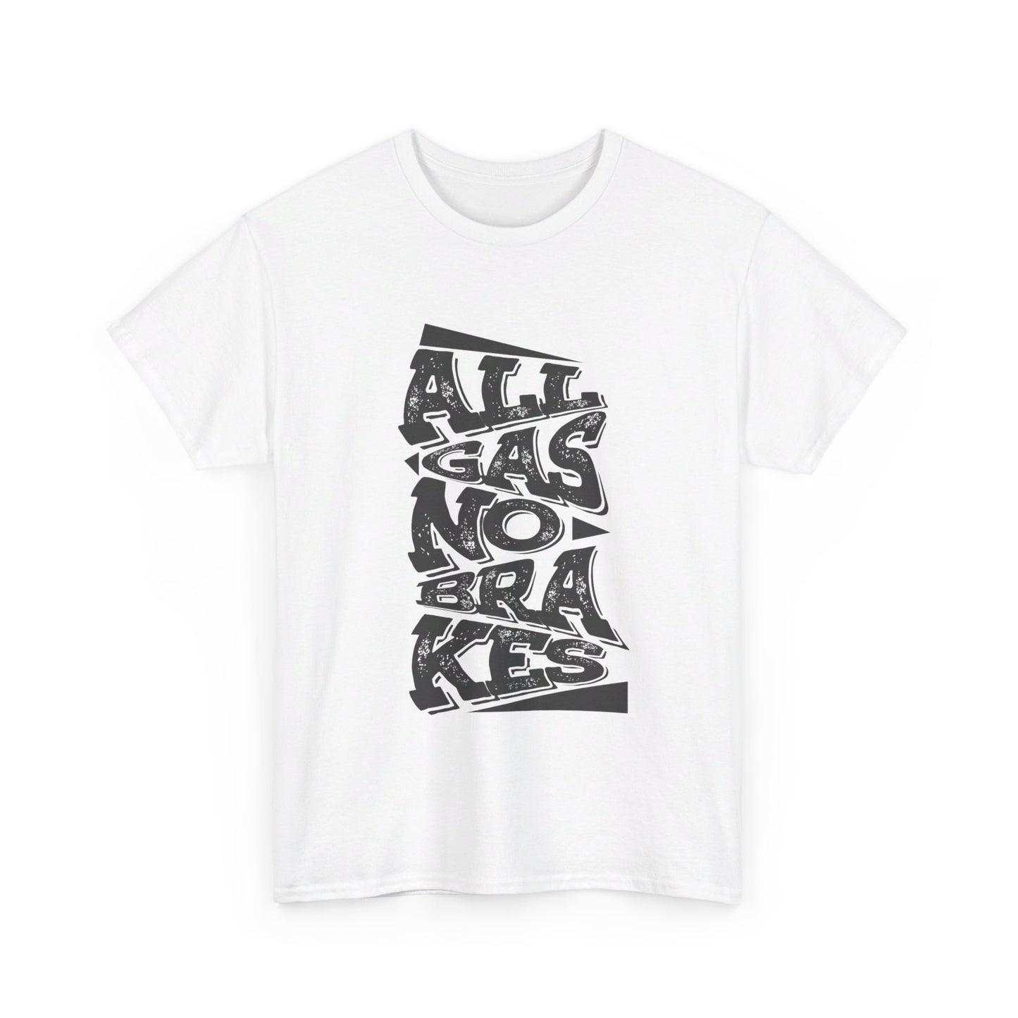 Men's "All Gas No Brakes" Shirt (Black)