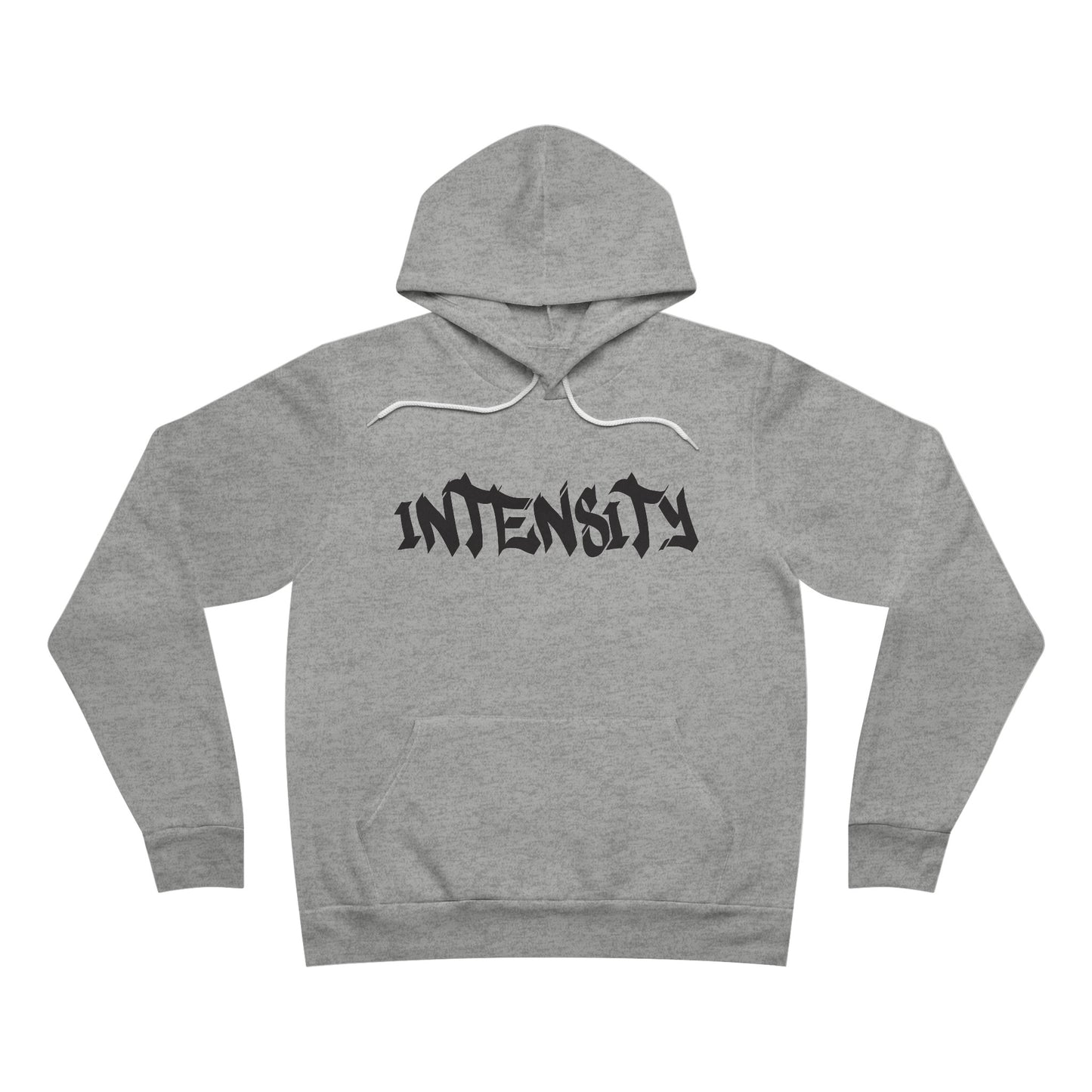 Women's "INTENSITY" Regular Hoodie (Black)