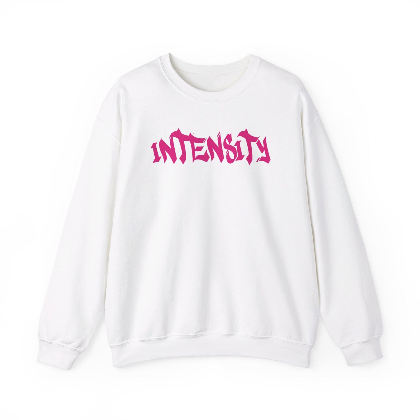 Men's "INTENSITY" Crewneck Sweatshirt (Hot Pink)