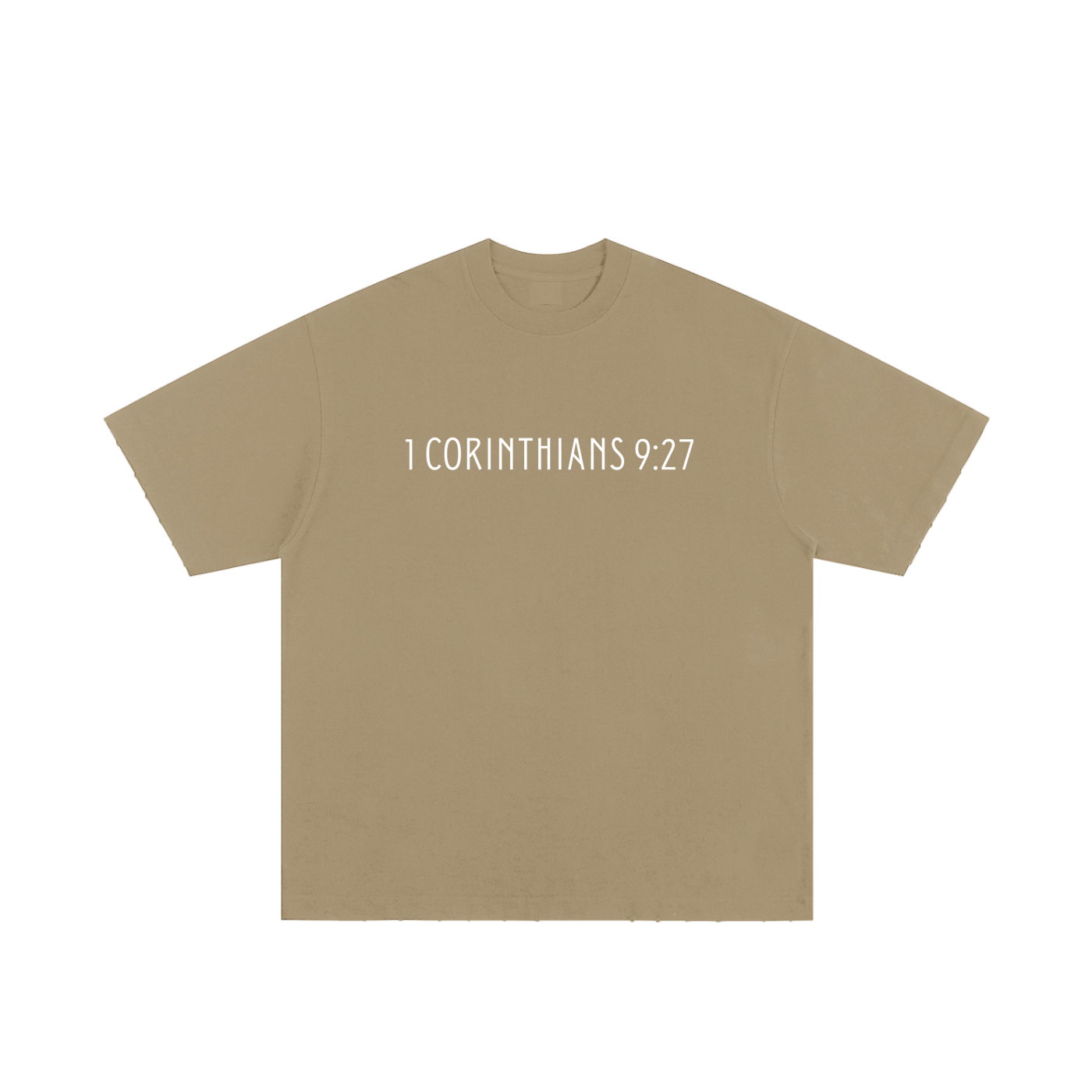 1 CORINTHIANS 9:27 - WHITE FONT