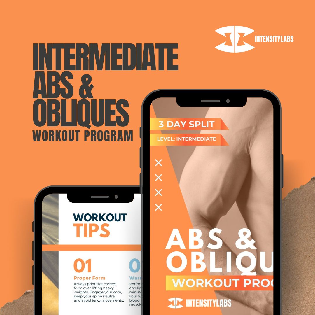 12 Weeks - Intermediate: Abs and Obliques Fitness Training Program