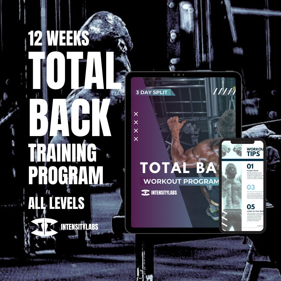 12 Weeks - Total Back Training Program - All Levels