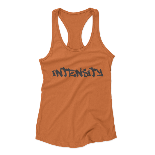 LIMITED EDITION: Women's "INTENSITY" Solid Orange Women's Tank Top