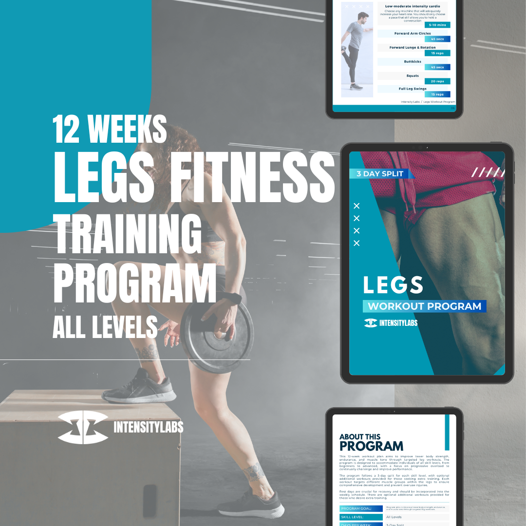 12 Weeks - Legs Fitness Training Program