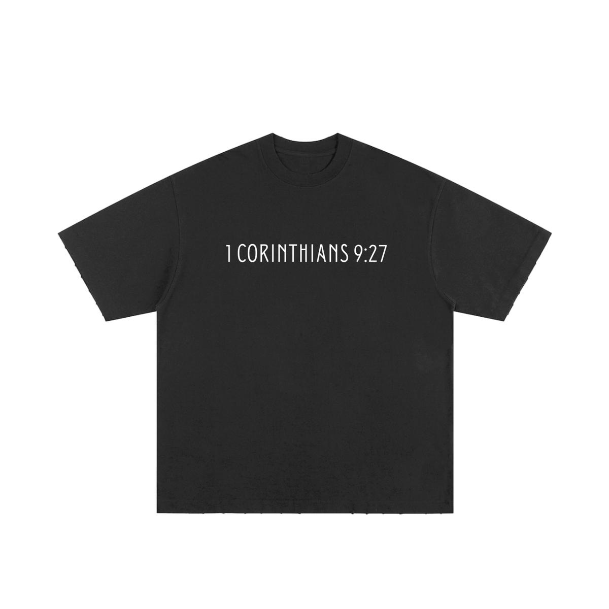1 CORINTHIANS 9:27 - WHITE FONT