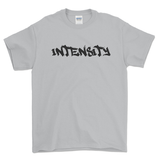 Men's "INTENSITY" Solid Grey T-Shirt